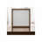 Oak Finish Mirror