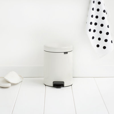 Brabantia NewIcon Step On Trash Can, 1.3 Gallon (5 Liter)