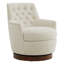 Fauteuil pivotant capitonné 29,1 po Brishen-1316837699