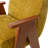 Kyajah Upholstered Counter Stool with Arms-1326382099