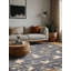 Tapis gris lavable à la machine-627276211