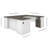 Ocke U-Shaped Executive Desk with Power Outlet-192571403