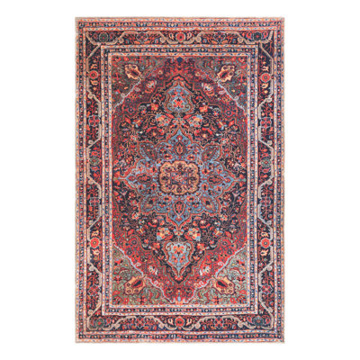 Gamero Chenille Geometric Indoor Rug