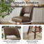 Tabouret de bar pivotant en similicuir Bisto-1251283848-1251283862