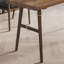 Bureau d'écriture rectangulaire en bois massif brun noisette-170890894