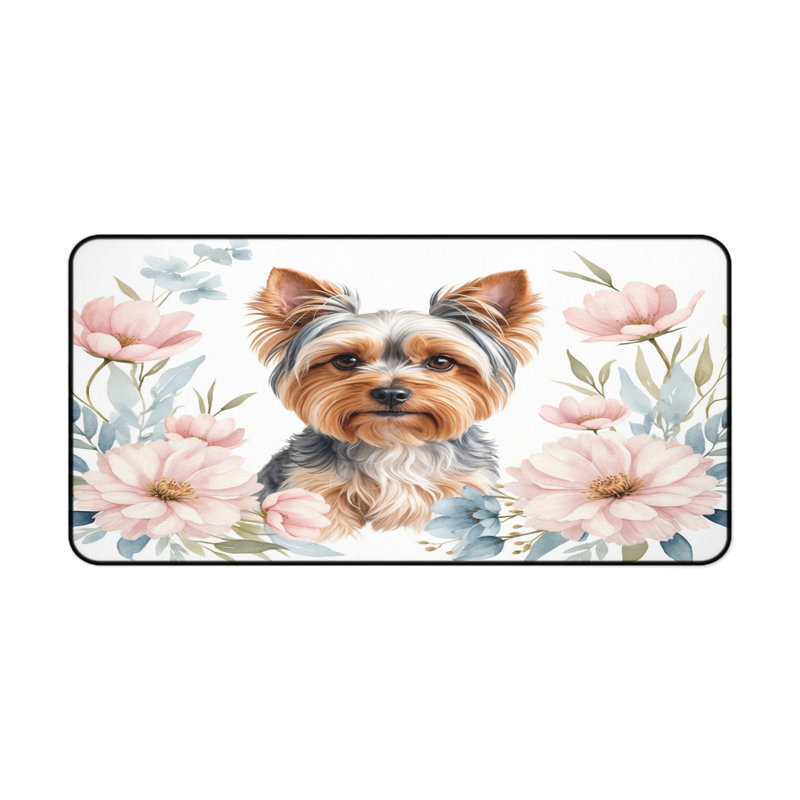 Polyester Desk Pad, 14.4x12.1