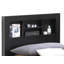 Lit simple avec rangement Burlington, noir-740633450-742379550