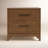 Billie Ebony Two Drawer Nightstand