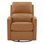Genuine Leather Swivel Power Recliner