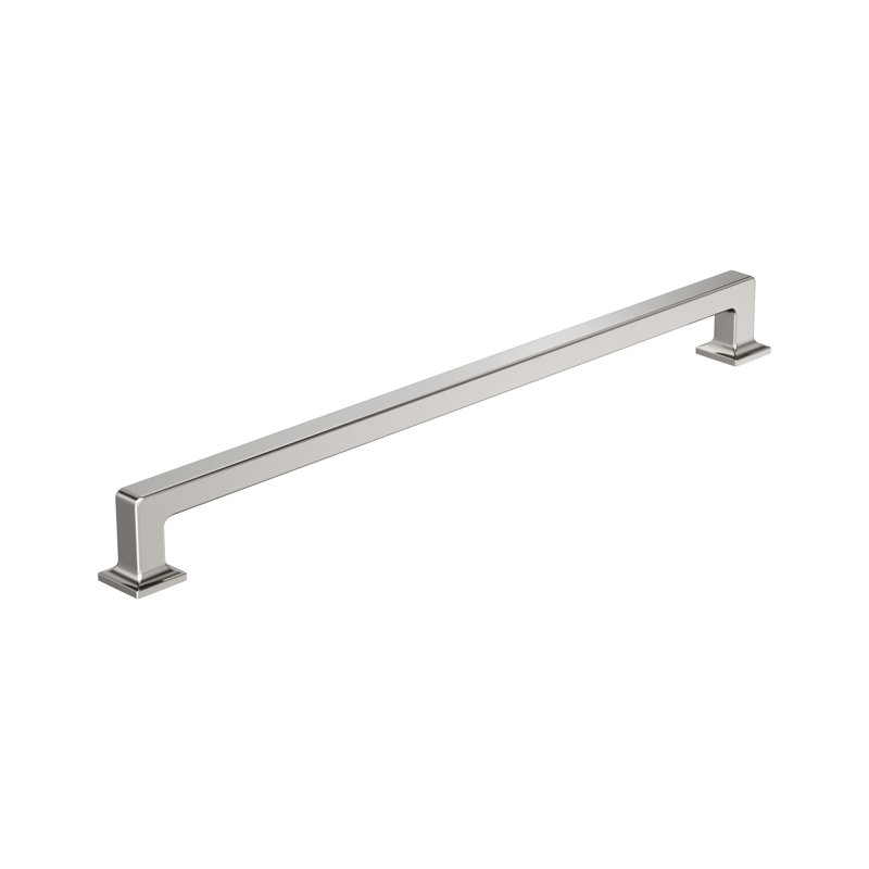 Poignée d'armoire Lintel, 18", Nickel poli