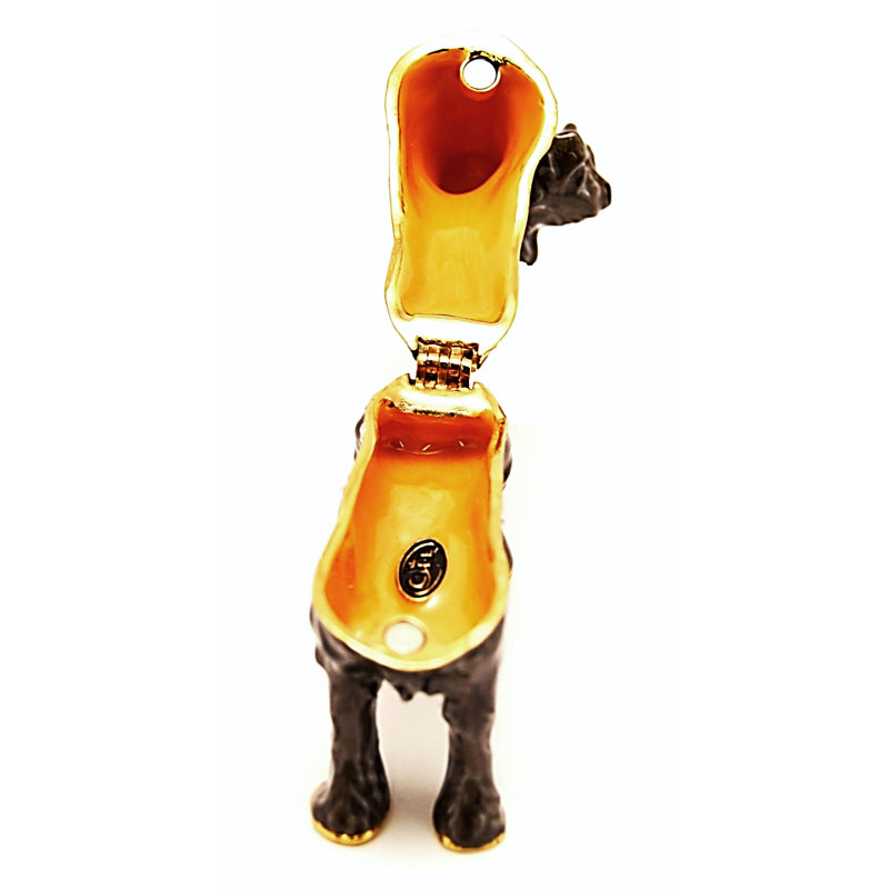 Schnauzer Metal Decorative Box