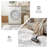 Nathalya Gray Performance Machine Washable Non Slip Area Rugs-341860794