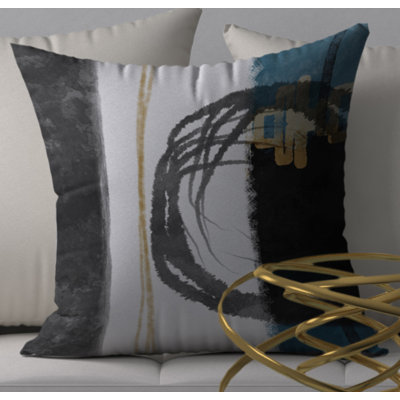 Brief Undoubtedly Square Pillow Cover & Insert