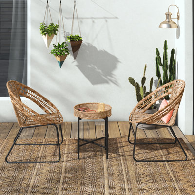 Faircloth 2 - Person Patio Conversation Set