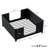 Square Black Napkin Paper Towel Holder
