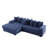 L-Shaped Reversible Sectional Sofa-1891628928
