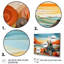 «Seagull Coastal Guardian Geometric I», reproduction d'art sur toile-2116126476-1934760641