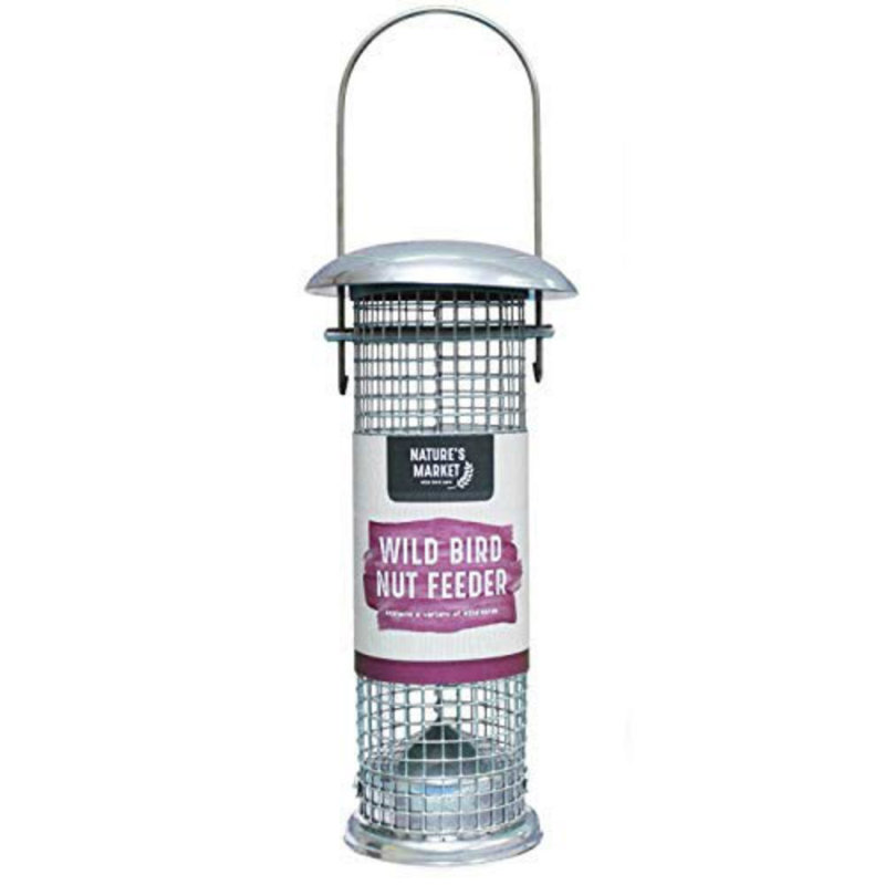 Ethel Metal Hanging Tube Bird Feeder, 20cm H x 5cm W x 5cm D