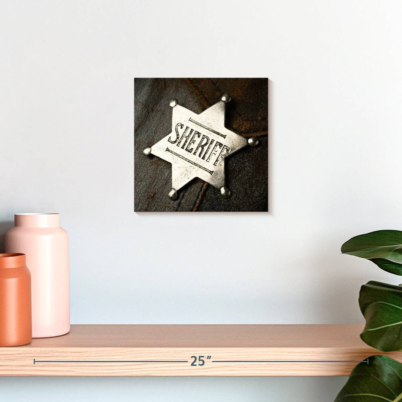 Alcaraz Sheriff Star, 10" H x 10" W