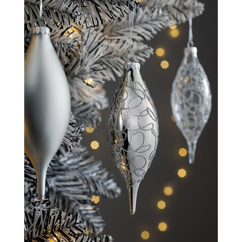 34.3cm Glass Bauble