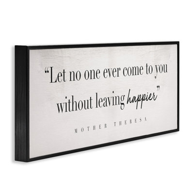 Mother Theresa Inspirational Quote Giclee Art by Daphne Polselli