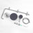 Two Functions Wall Mounted Bathroom Shower Faucet with Handheld Matte Black-129577857