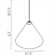 String Light - Cone Head - 22mt Cable
