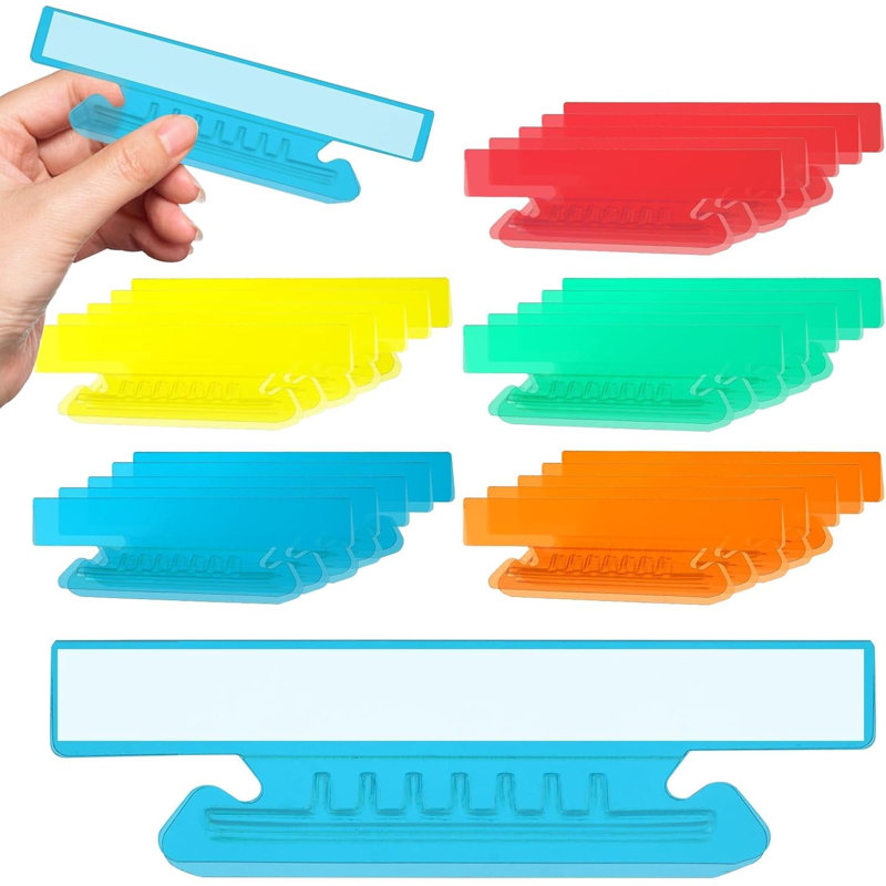 Plastic File Tab Labels