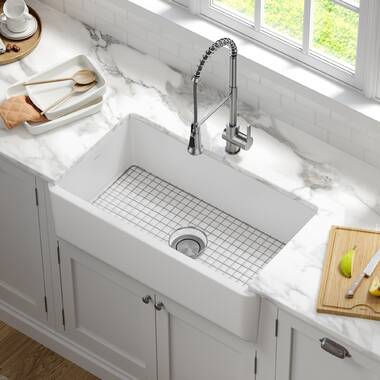 Buy Reversible Apron Front Fireclay Kitchen Sink