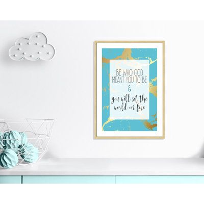 «Set the World», art encadré