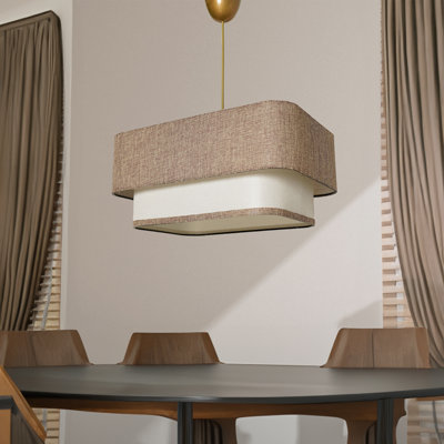 Lustre rectangulaire Uretta