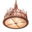 Ducks In Flight 4 - Light Chandelier