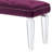 Hallmark Upholstered Bench with Tapered Leg-1645063126