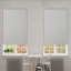 Rideau roulant occultant gris sans cordon-92282184