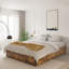 Julana Storage Platform Bed With 4 drawers No Headboard-64449346