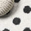 Tapis blanc / gris à poils longs Colleps-1648407079