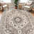 7x9 Washable Entryway Rug: Farmhouse Kitchen Hallway Rug Wide Soft Water Resistant Floor Mat for Bathroom Nursery Non Slip Indoor Carpet for Living Room Bedroom Dining Room(Beige)-1247223131