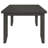 Rectangular Plank Top Dining Table