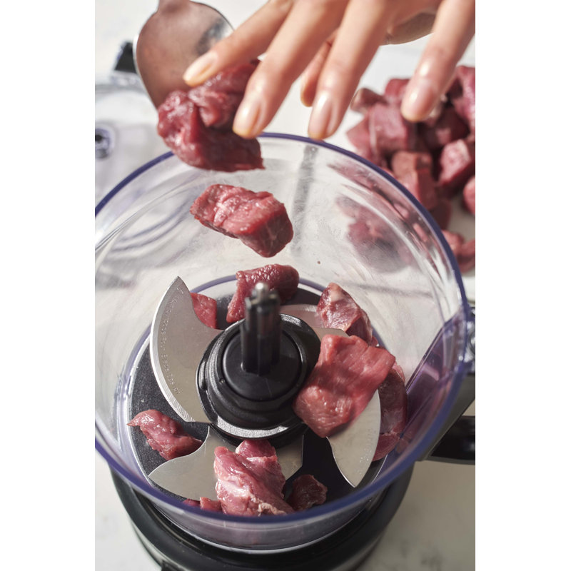 KitchenAid® 9 Cup Food Processor, Matte Black