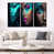 Black Floater Framed