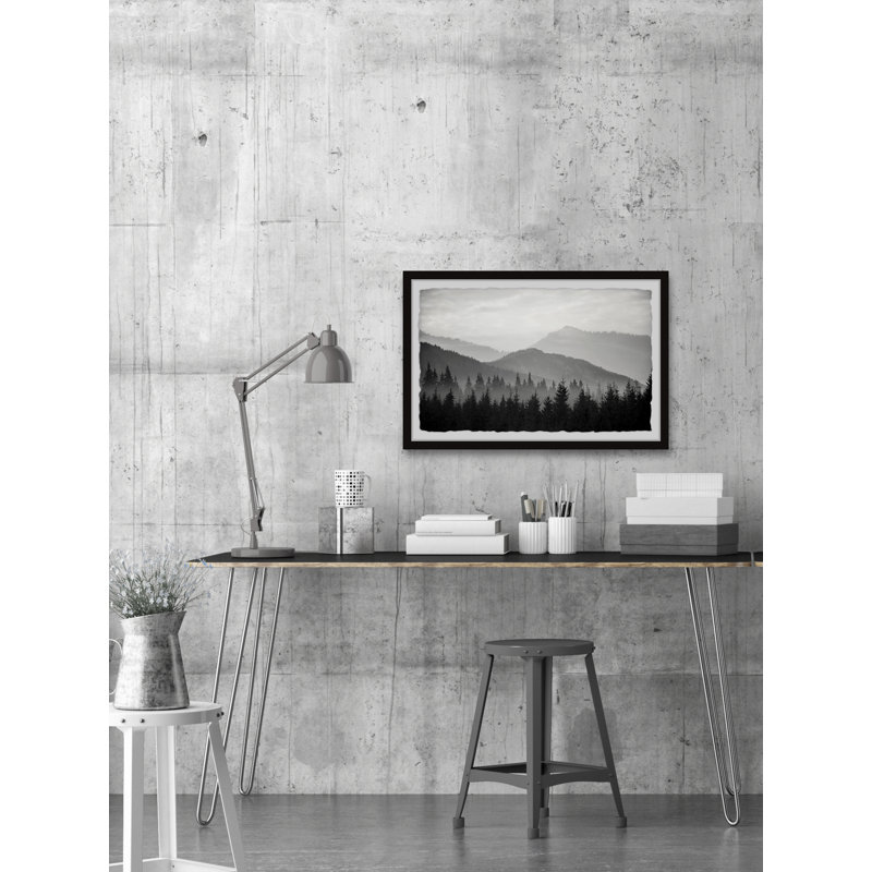 Pinetree Forest - Single Picture Frame Print, 20cm H x 30cm W
