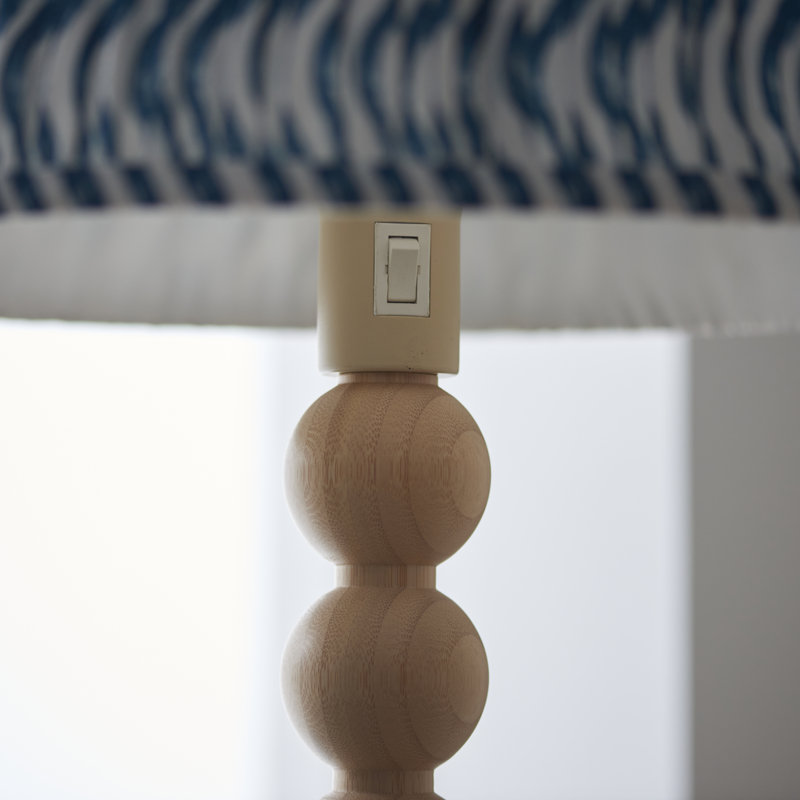 Cane 156cm Traditional Floor Lamp, Marlin Blue