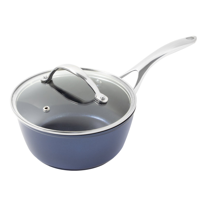 1.3L Non-Stick Aluminium Saucepan, Diameter (18cm)