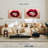 Shuttleworth Red Gold Drip Lips-107696044