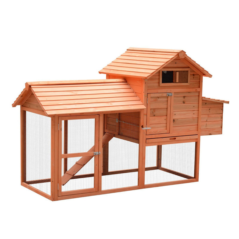 20 Square Feet Chicken Coop with Chicken Run For Up To 8 Chickens