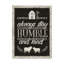 « country pensées iv black », art textuel sur toile tendue-33413502