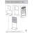 Floor Standing Double-Sided Pedestal Poster Holder