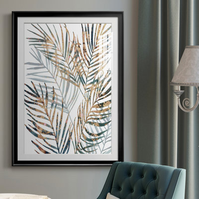 «Summer Gaze I», reproduction encadrée de qualité supérieure - prête à être accrochée