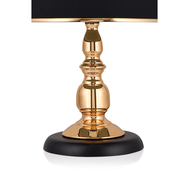 Lampe de table en métal, Or