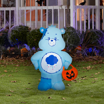 Ours grincheux léger d'Halloween avec panier de bonbons JOL - CloudCo